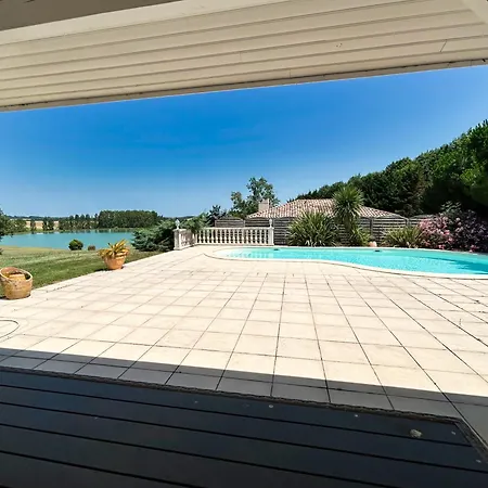 Grazia - Piscine 别墅 Prechac (Gers)